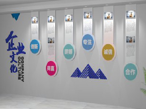 阜南企业文化墙需要传递什么办公文化？